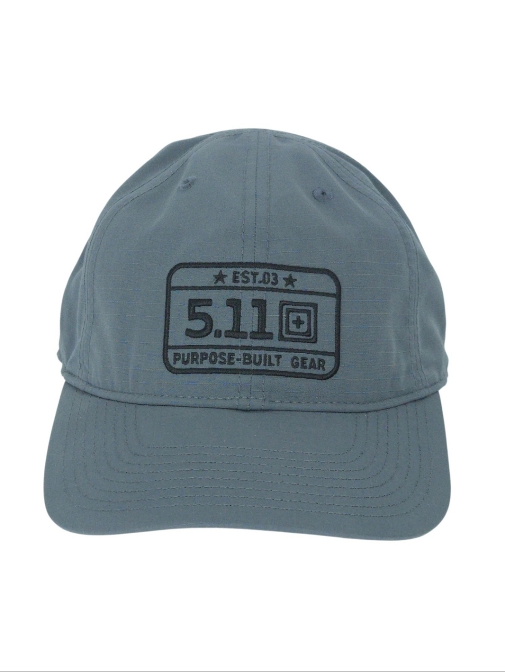 NWT 5.11 Tactical Gray & Black Turbulence Embroidered 2025 Snapback Cap Hat